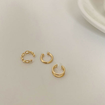 Arabelle Geometric Ear Cuff Set