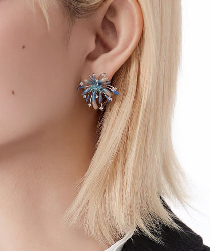Original Design Star Gradient Fireworks Earrings