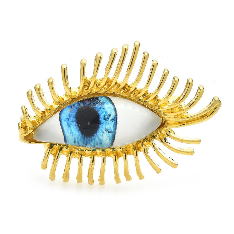 Blue Eye Brooch