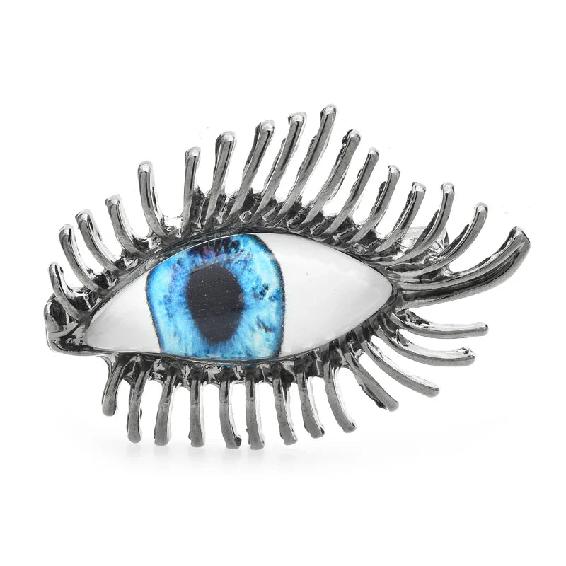 Blue Eye Brooch