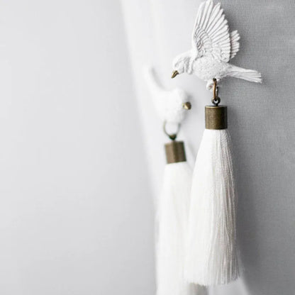 Dove Tassel Earrings