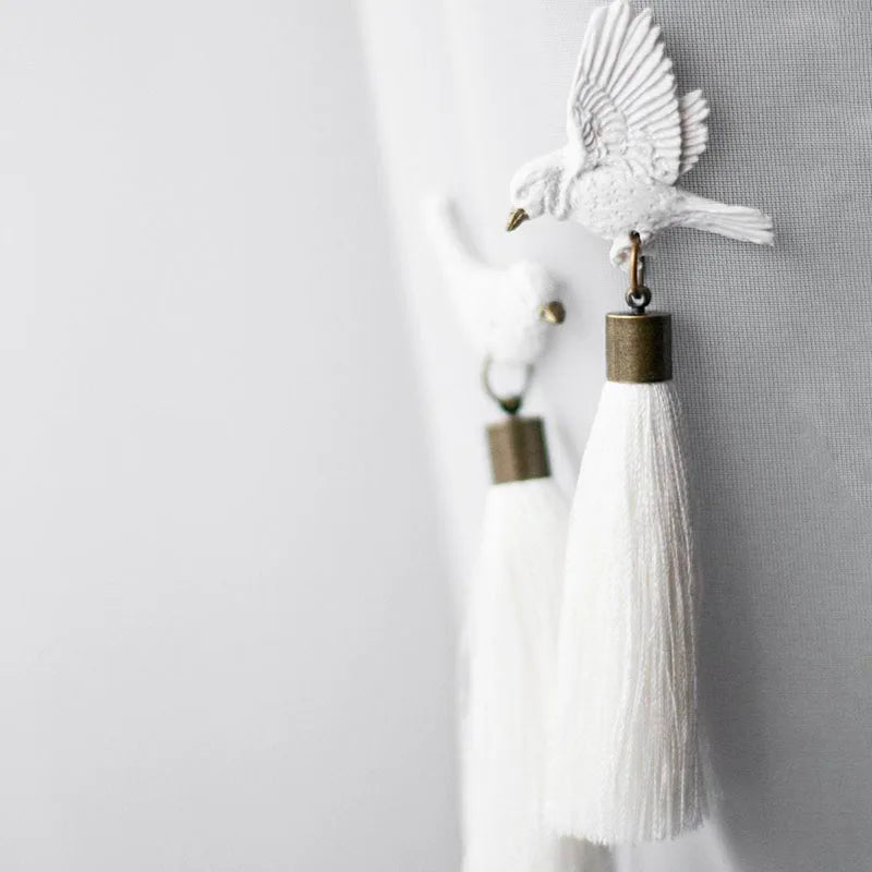 Dove Tassel Earrings