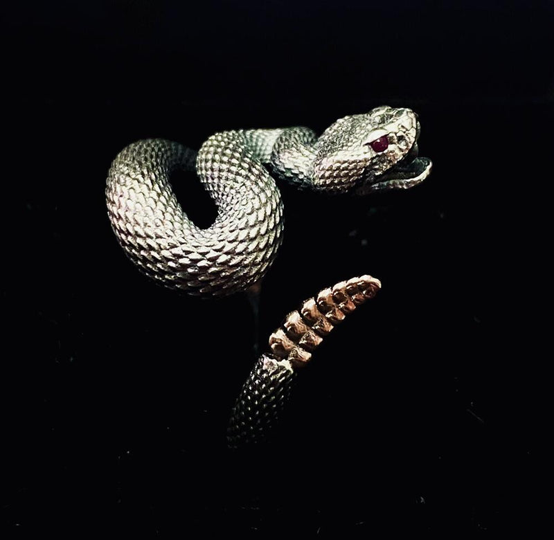 Rattlesnake Resizable Ring