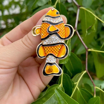 Statement Clownfish Earrings