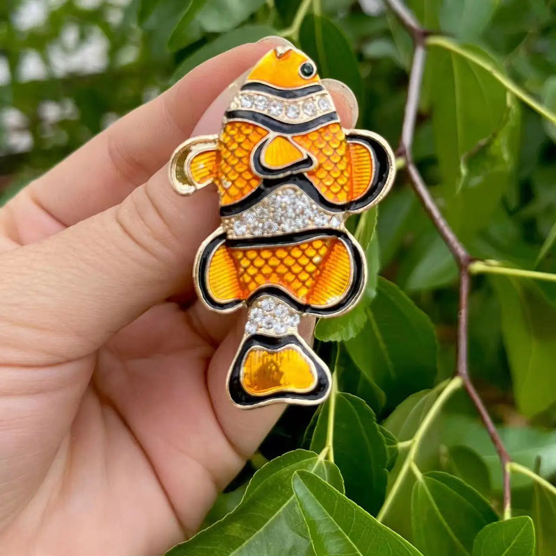 Statement Clownfish Earrings