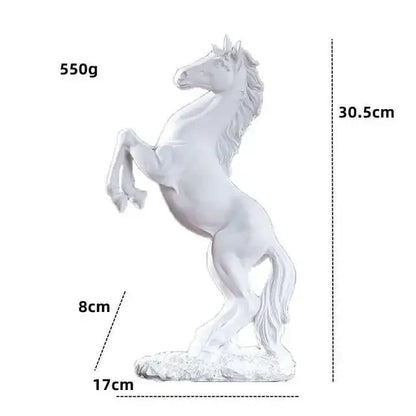 Rearing Horse Sculpture