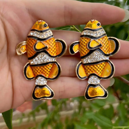 Statement Clownfish Earrings