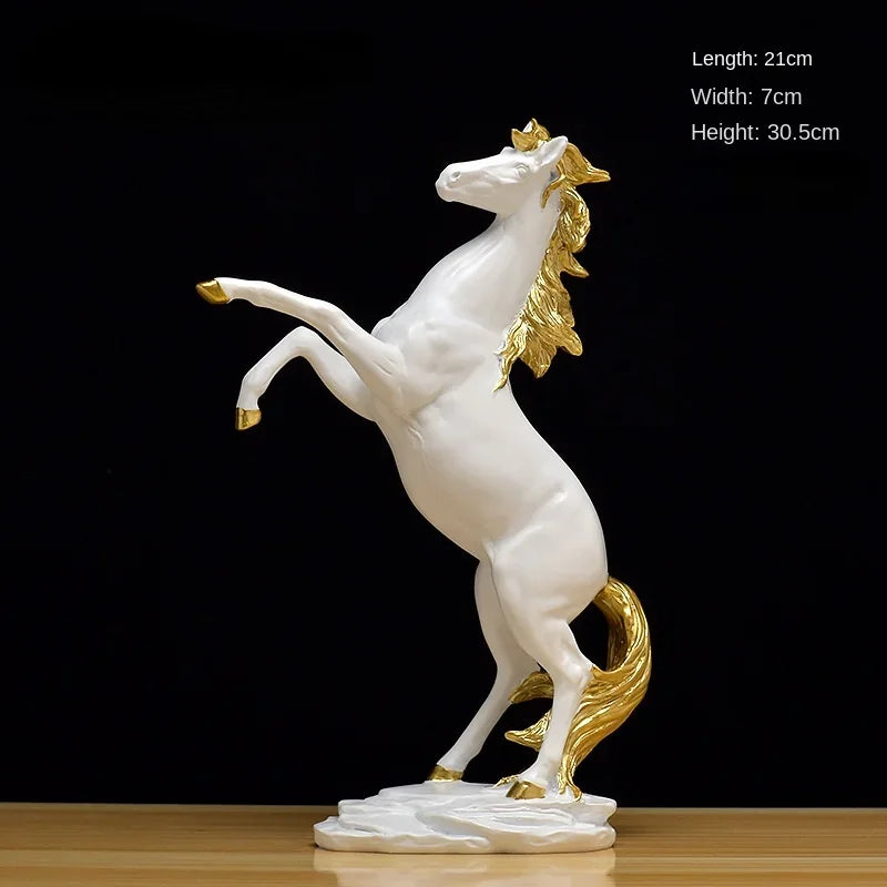 Rearing Horse Sculpture