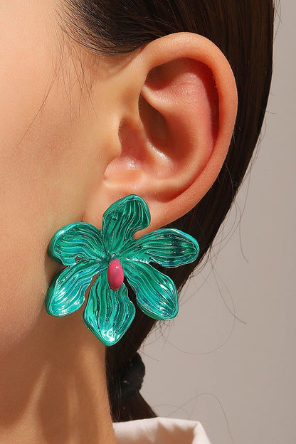 Color Petal Earrings