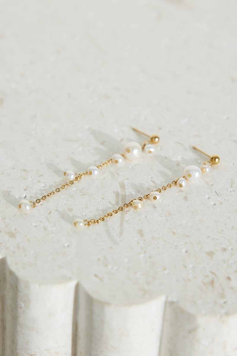 18k Gold Plated Celestial Flora Earrings