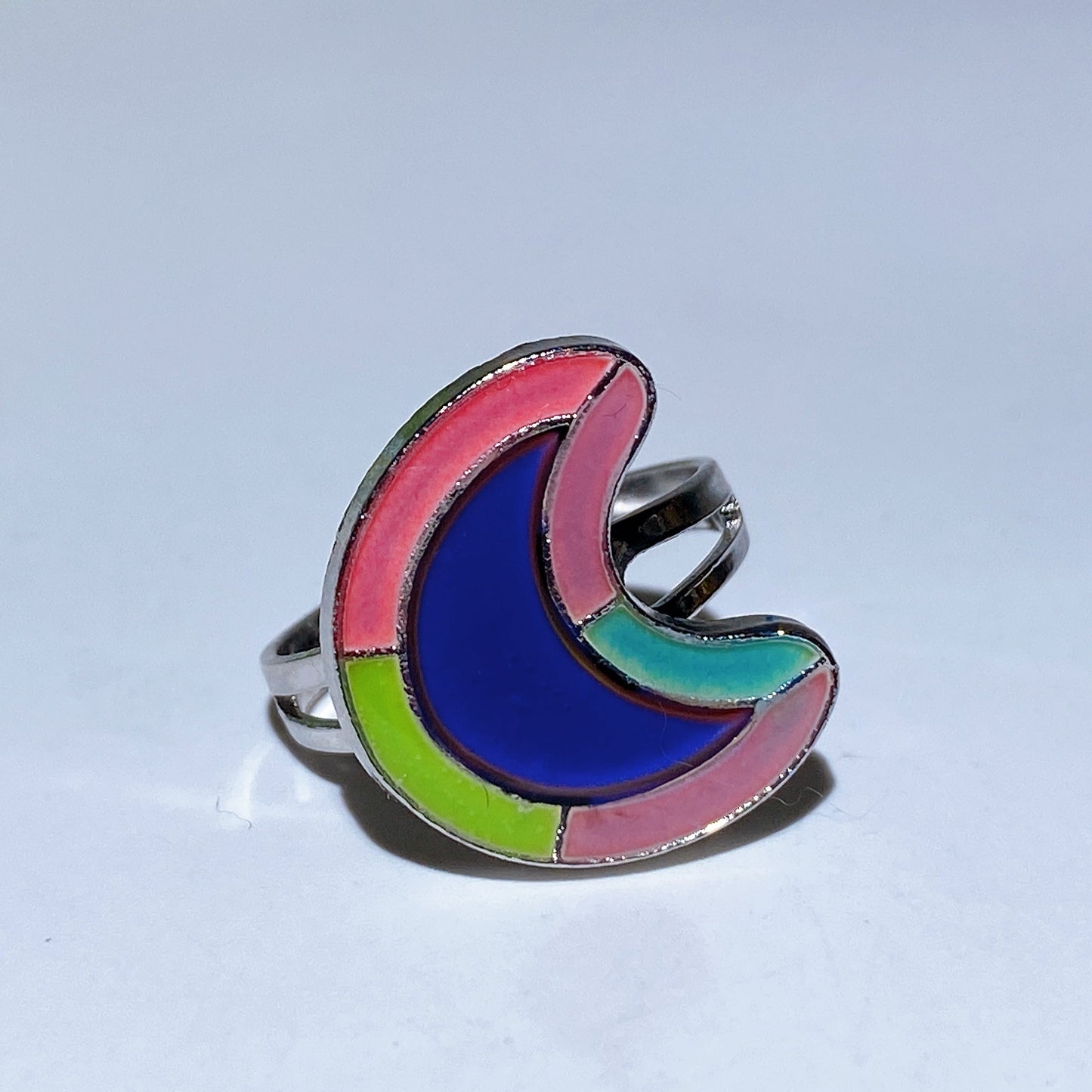 Adjustable Color Changing Crystal Healing Spiritual Ring