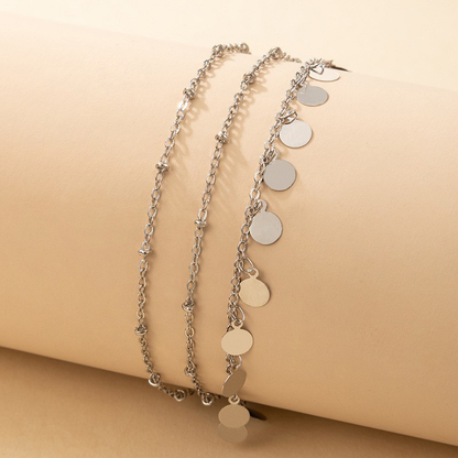 Simplicity Tassel Anklet