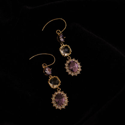 Amethyst Drop Earrings