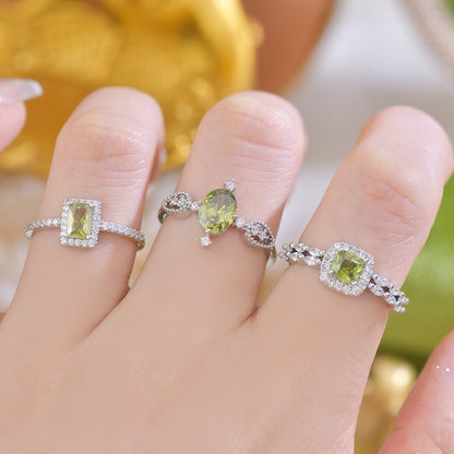 Aubrey Peridot Ring