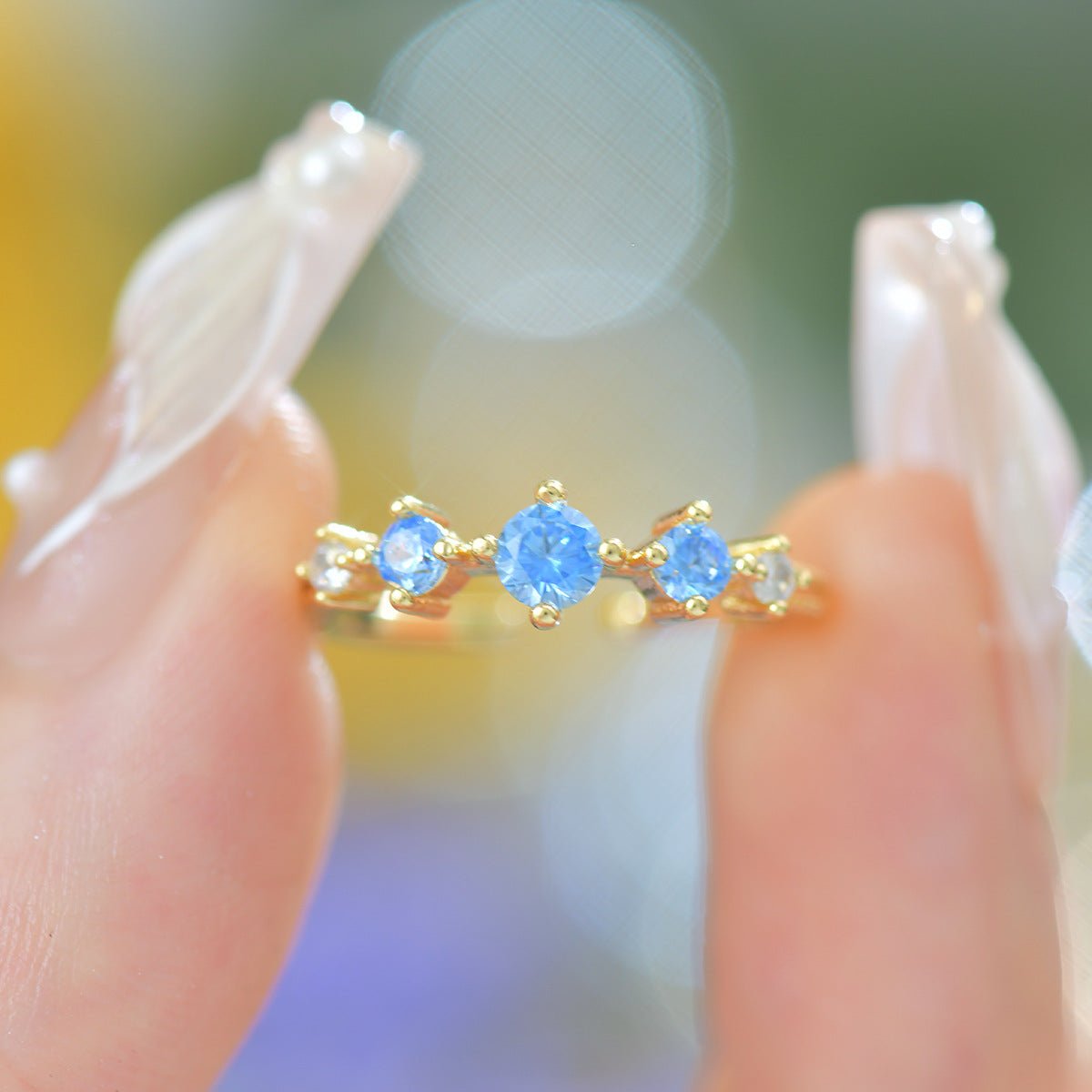 Azure Trilogy Ring