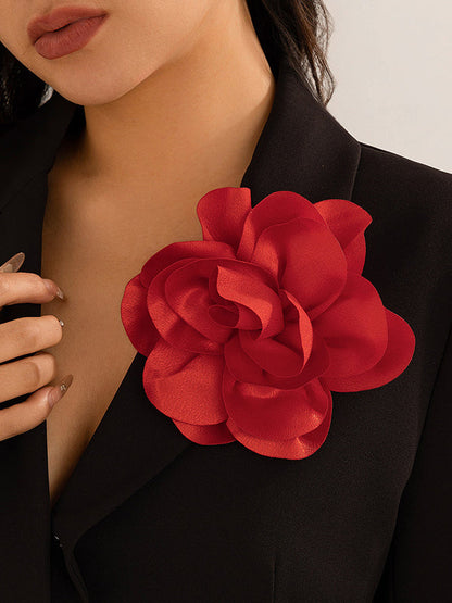 Three-dimensional Flower Brooch Accessories