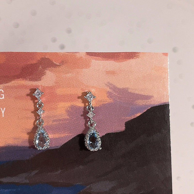 Louisa Aquamarine Earrings