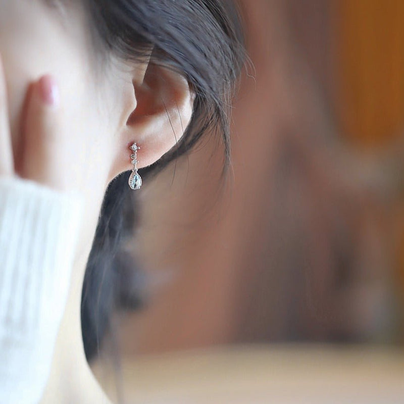 Louisa Aquamarine Earrings