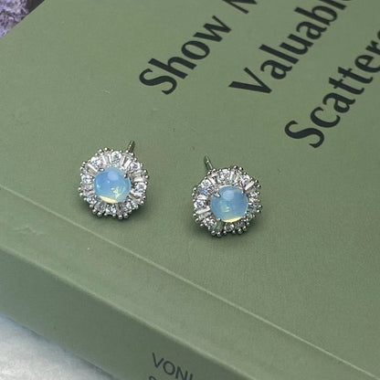 Baroque Stud Earrings - Kelsey