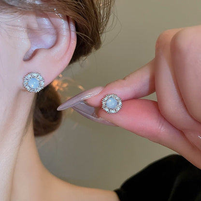 Baroque Stud Earrings - Kelsey
