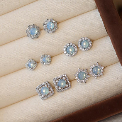Baroque Stud Earrings - Kelsey