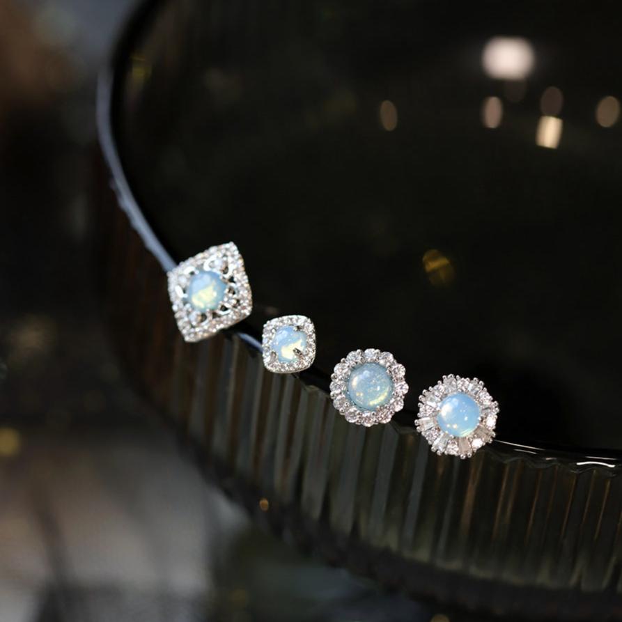 Baroque Stud Earrings - Kelsey
