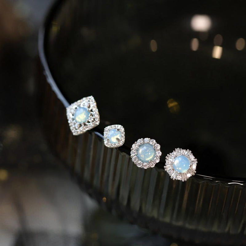 Baroque Stud Earrings - Kelsey