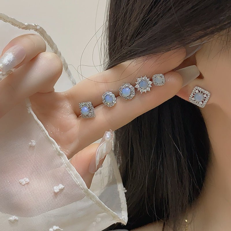 Baroque Stud Earrings - Kelsey