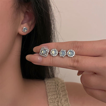 Baroque Stud Earrings - Kelsey