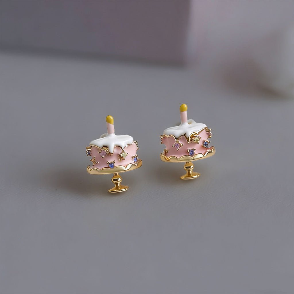 Birthday Cake Earrings