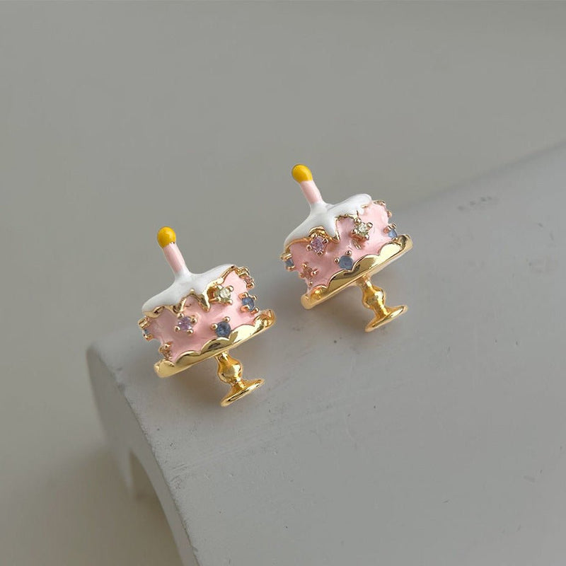 Birthday Cake Earrings
