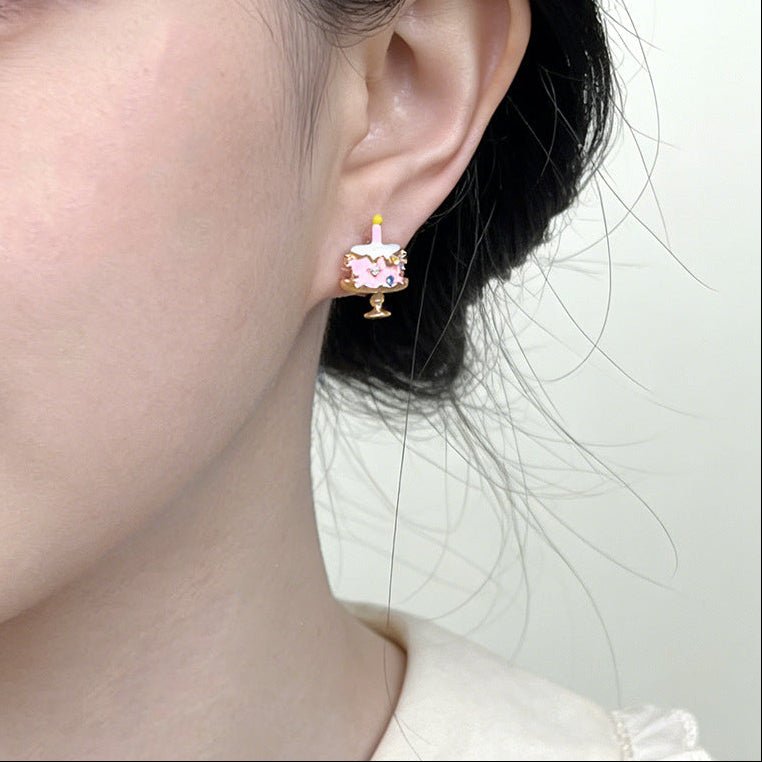 Birthday Cake Earrings