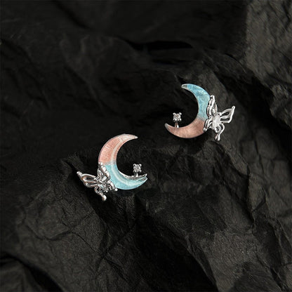 Butterfly Moon Earrings