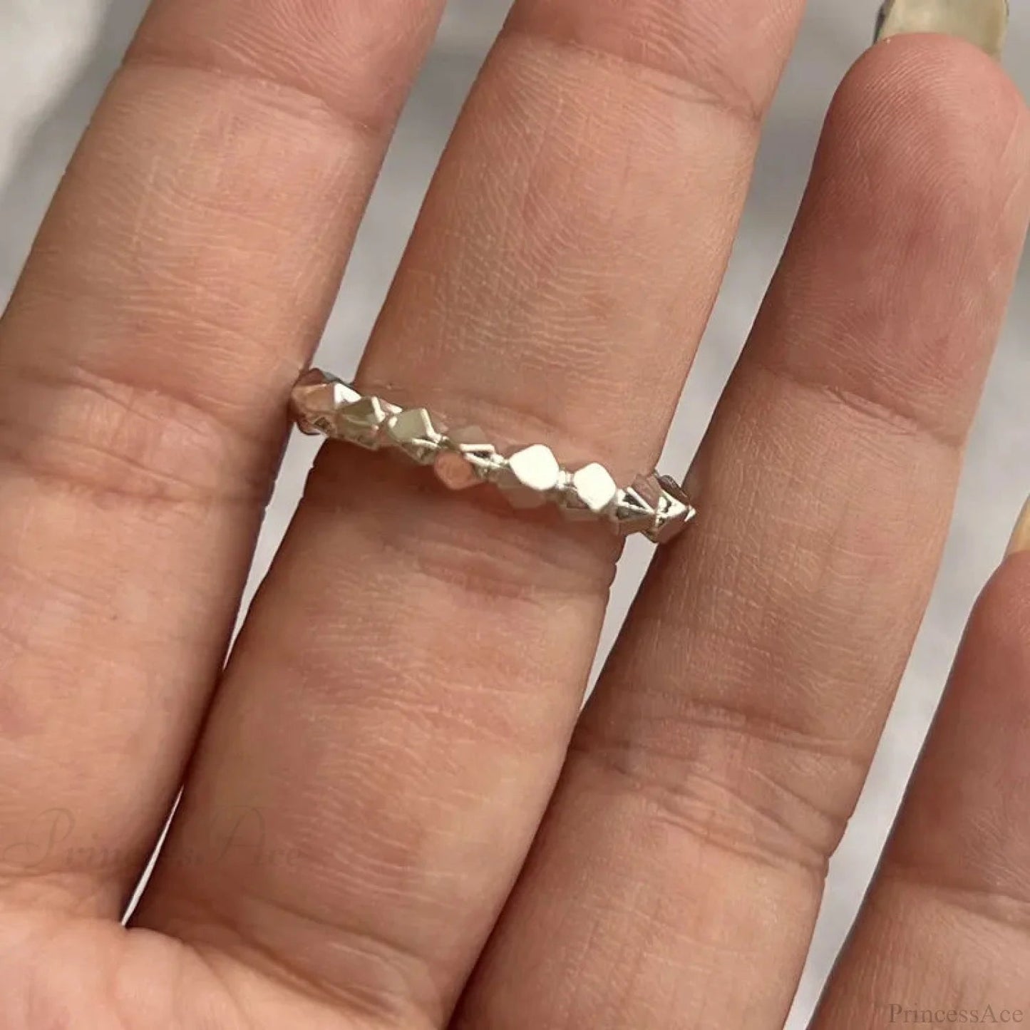 Y2k Transparent Heart Gothic Ring