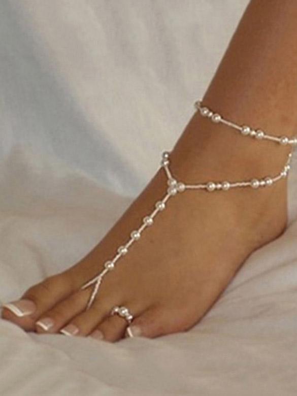 Pearl Footchain Accessories