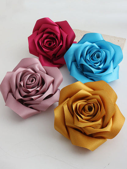 Flower Shape Color Brooch Accessories