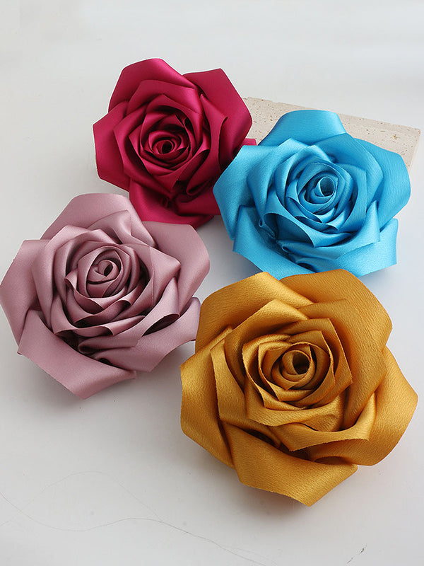 Flower Shape Color Brooch Accessories