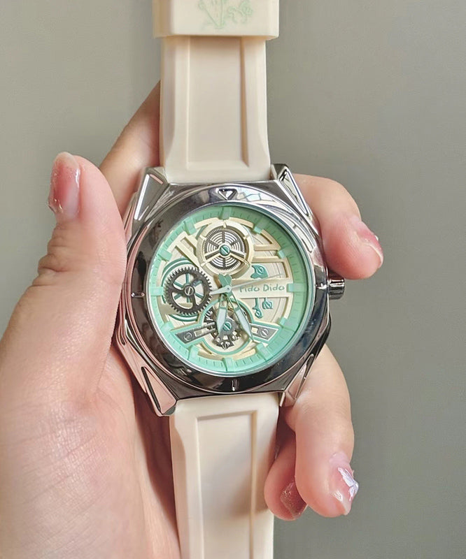 Silicone Rubber Quartz Movement Waterproof Watches