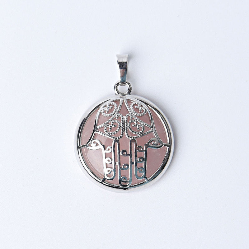 Chakra Hand Wrapped Spiritual Crystal Pendant 1.2 Inch