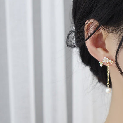 Harley Cherry Blossom Drop Earrings