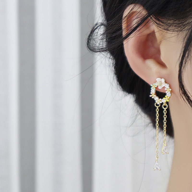 Harley Cherry Blossom Drop Earrings