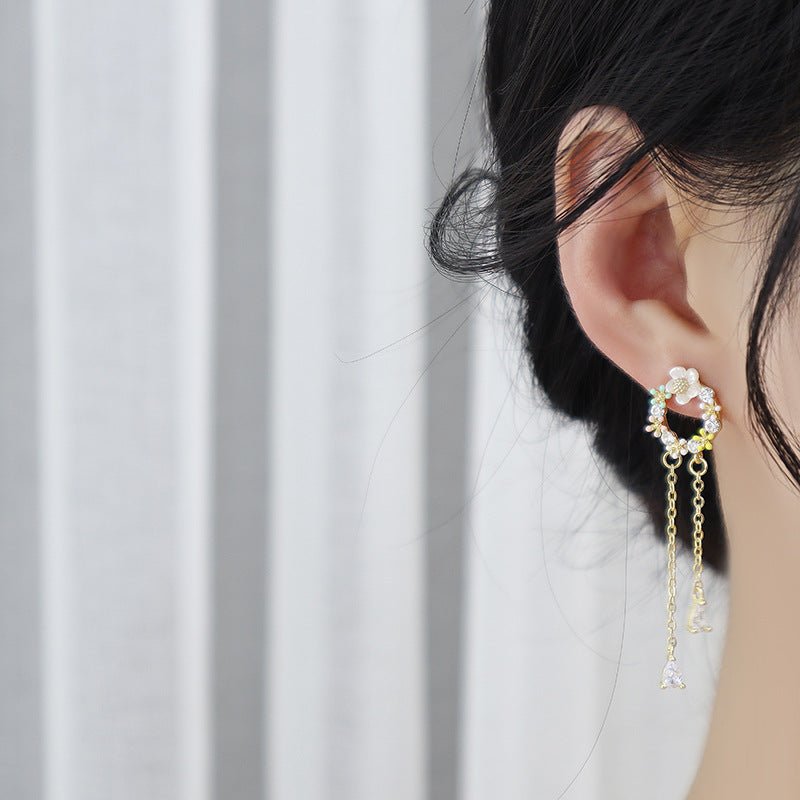 Harley Cherry Blossom Drop Earrings