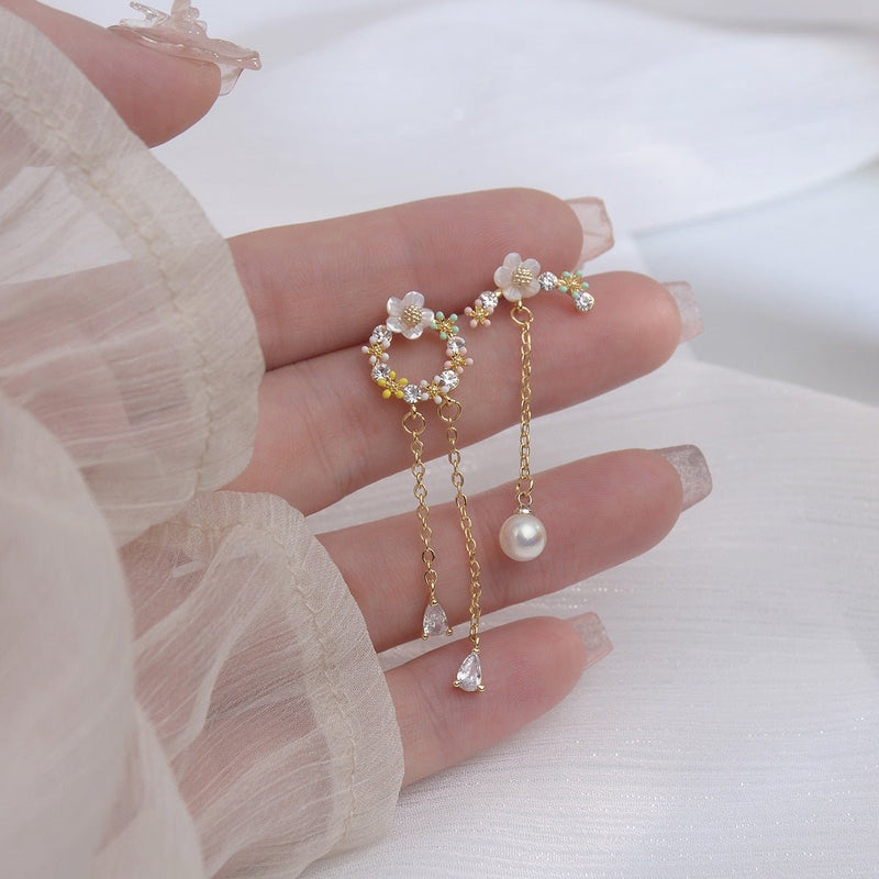 Harley Cherry Blossom Drop Earrings