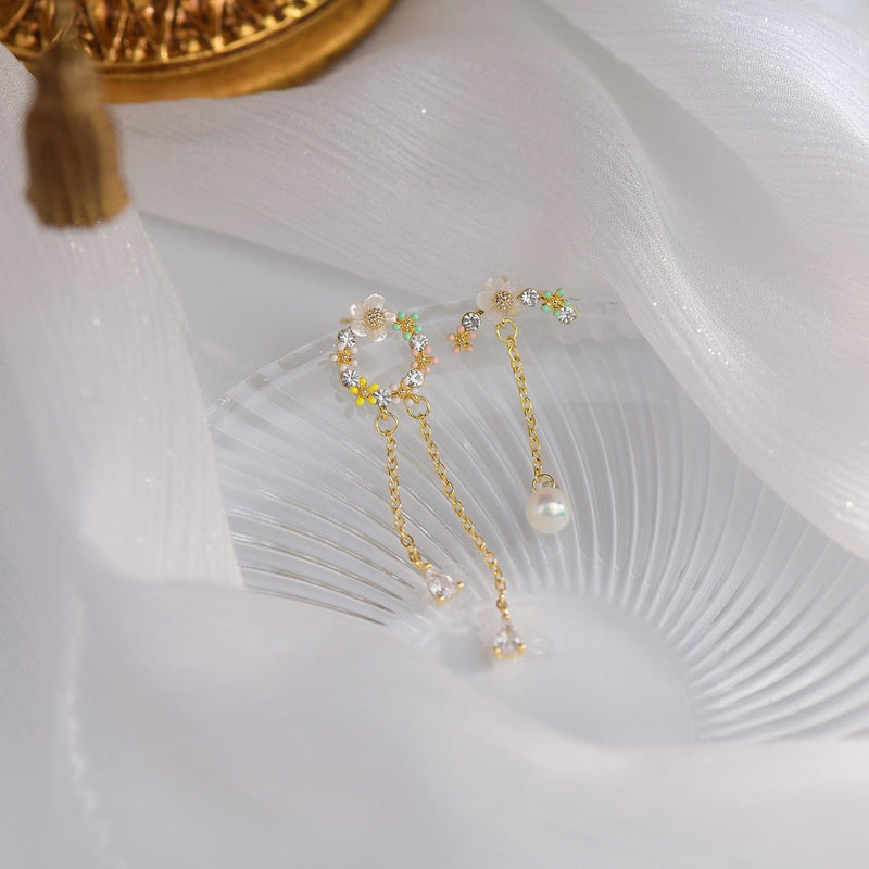 Harley Cherry Blossom Drop Earrings