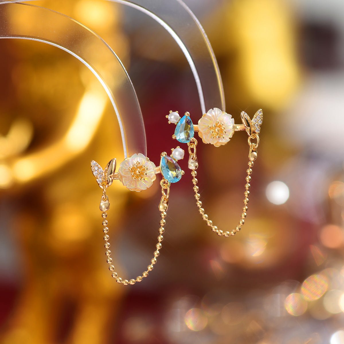 Hayden Cherry Blossom Earrings