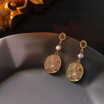 [] Celestial Earrings - Tessa