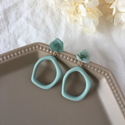 [] Geometry Earrings (3 Colors)