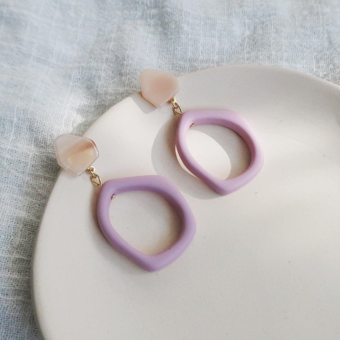 [] Geometry Earrings (3 Colors)