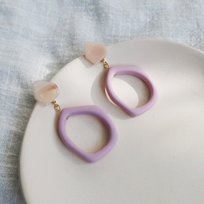 [] Geometry Earrings (3 Colors)