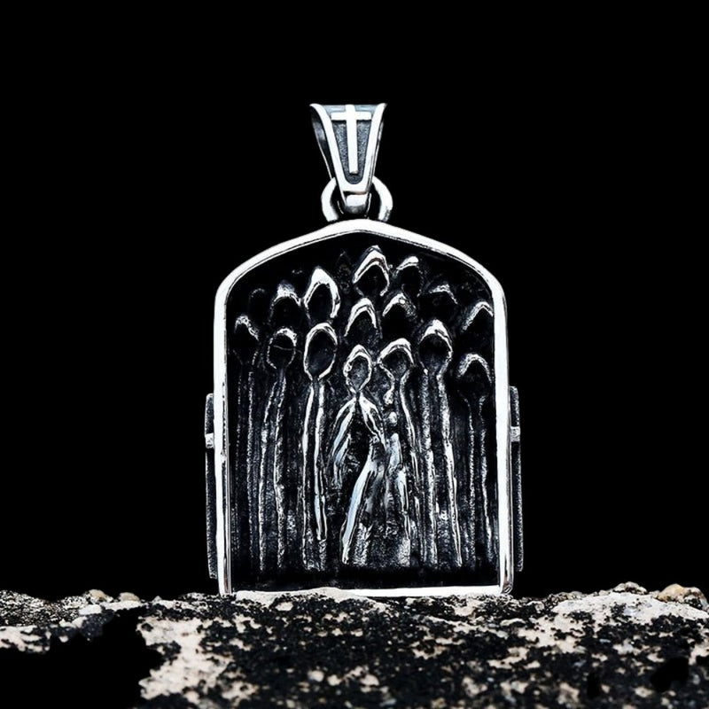 Cloaked Cult Cross Pendant